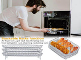 Basket, Extra Large Size Thick Basket for Oven,"7.48x5.11"Stainless Steel Pan Fryer Basket with a V1370-AZ4-19726