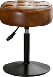 Adjustable Vanity Stool, 360&degSwivel Vanity Chair for Makeup Room, Brown Stool Chair for Vanity, V1258-DP02-C-1416