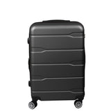Slimbridge 24" Inch Expandable Luggage Black 24 inch LG1011-24-BK_NZ