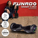 Funado Smart-S RG1 Hoverboard Black V227-3358840000990