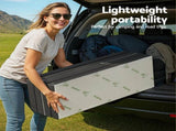 Giselle Foldable Mattress Folding Foam Mattresses Bamboo Double FOAM-MFM-RAFA-BAM-BK-D