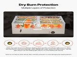 Commercial Food Warmer, 1500W Electric Stainless Steel Steam Food Warmer with Lid, 6-Pan Fast V952-SYSPBWQPTK61338ZN002V3