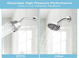 Shower Arm 10 in Bundle with 9 Mode Filtered Shower Head, Chrome V1258-DP02-C-568