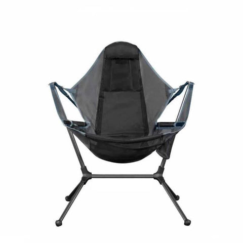 Camping Foldable Swing Luxury Recliner Relaxation Swinging Comfort Lean Back Outdoor Folding V255-YZ007-GREY