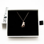 Gift Box - Dog Rose Gold Aroma Necklace + Purify Oil Blend V760-GBAJ - 27