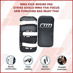 MMA Kick Boxing Pad Strike Shield MMA Thai Focus Arm Punching Bag Muay Thai V63-824051