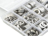 18Sizes 450Pcs Car Engine Oil Drains Plug Aluminum Washer Gasket Nut Bolt Set Sealing Ring O Rings V1189-LWWAL-20260327-04172