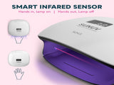UV Light for Nails, LED UV Lamp for Gel Nails with 4 Timer Settings, Nail Dryer for Gel Polish for V1369-AZ3-W-26303