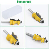 3 pcs 8Mm ROuter Bits, ROuter Bits, Woodworking Tools, Engraving Machines, Cutting Machine Tools, V1188-MS-227-2225
