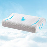 Giselle Memory Foam Pillow Contour Neck PILLOW-PC06-WH