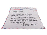Envelope Blanket Multifunctional Personalized Soft Skin Friendly Polyester Throw Blanket for Father V1294-YM0718-3117220136514