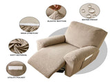 Waterproof Chair Covers 4 Pieces Cover That Stay in Place, Washable Lazy Boy V1192-AZ-W-3357