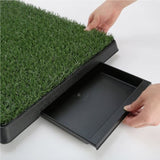 Pet Dog Potty Tray Training Toilet 1 Grass Mat 63cm x 50cm V274-PET-HH208A-1MAT