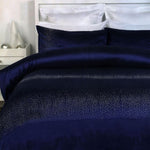 Diamante Quilt Cover Set Navy DOUBLE V442-STR-QUILTCS-DIAMANTE-NAVY-DS