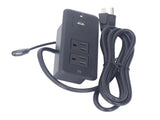 Recessed Power Strip Power Socket with USB Type C Port Fast Charging PD20W Flush Mount Outlet for V1294-YM0901-3114230154411