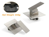 Nickel Brushed Square Lead Free Shower Hot Cold Mixer Ceramic Cartridge Spindle V1233-KSQ201N