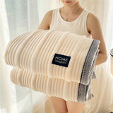 A-Class Rabbit Fur Blanket Soft Blanket Home Decor Blanket Comfortable Blanket - Pink - Size M V1347-114-74591-PNK-M180-200CM