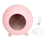 USB Atmosphere Lamp Children Girls Bedroom Bedside Cartoon LED Sleeping Night Light Warm LightPink V1294-YM0901-3119210127412