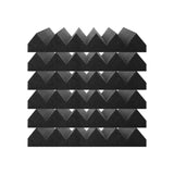 VEVOR Acoustic Foam Panels 24 Pack 12 x 12 x 2 in Adhesive for Wall Ceiling V952-ZZSPMBHSL12W4C53ZV0