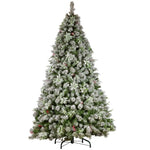 Snowy Crown Pine 2.3m Multicolour Pre-Lit Christmas Tree with 1453 Tips 112_SENCR100