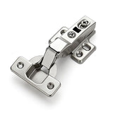 Half Overlay Soft Close Cabinet Hinges Concealed Kitchen Cabinet Hinges, Heavy-Duty Adjustable V1107-994-18564-SLR-10PACK