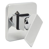 Shower Handle Valve Copper Square Wall Mount Shower Rough In Mixing Valve Faucet Trim Kit for V1294-YM0901-3112230055111
