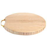 34x34x3cm Bamboo Cutting Board Kitchen Chopping Board for Cutting Vegetables Fruits Bones V1294-YM0901-3118200070711