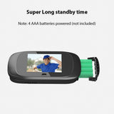 Digital Door Viewer Front Door Peephole Camera 2.8-inch Color Display Screen Monitor 90 Degree Wide V1294-YM0901-HS7014