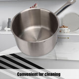 Stainless Steel Composite Bottom Cooking Pot Single Handle Saucepan with Lid Kitchen Cookware V1294-YM0901-3113200010211
