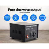 Giantz Step Down Transformer 500W 240V TO 110V Stepdown Voltage Converter AU-US ST-500W-BL