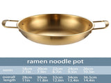 JWDX Steel Instant Noodle Pot Clearance, 7.1" Korean Ramen Noodle Pot with Handles V1189-LWWAL-20260325-01932