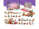 2024 Advent Calendar Christmas Building Block 24 Days Countdown Surprise Box V1263-JX-1322
