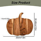 Cooking Utensils under 20,Kitchen Pumpkin Cutting Board Charcuterie Wooden Boards V1369-AZ3-W-17702