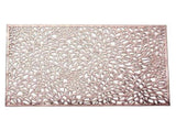 JWDX Placemat Clearance! Rectangular Flower Pvc Placemat Home Daily Table Decoration Pvc Hot Gold V1189-LWWAL-20260325-03050