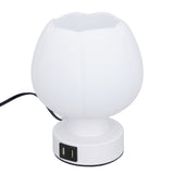Table Lamp Touch Control 3 Brightness Levels 3000K Warm Light E26 Bulb Holder with Dual USB Ports V1294-YM0901-3119240097511
