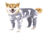 Bobasndm Turtleneck Dog Clothes,Autumn Winter Dog Jumpsuit Coat,Winter Soft Warm Flannel V1189-WXFWAL-20260319-01048