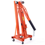 Hydraulic Engine Hoist with Lever, 2000KG Heavy-duty Cherry Picker Shop Crane, Foldable Engine Crane V952-ZDSFDJQZJCJH2V44JV0
