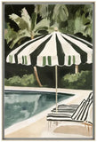 Jungle By The Pool Artwork Framed Wall Art 80x120cm V637-E592644