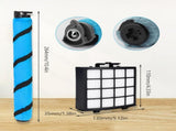 Sot Brushroll ilters Replacement Parts Acessories or Shark Vertex DuoClean Powerin Upright Vacuum V1259-DP01-F-392