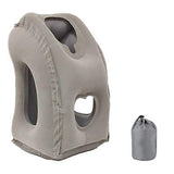 PVC Inflatable Travel Pillow - Lightweight Neck Cushion for Plane,Bus,Car,or Nap V1263-JX-3717