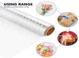 Clear Cellophane Wrapper Roll Material for Wrapping Cookies, Pastries, , and More V1369-AZ3-W-14232