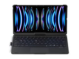 360 Degree Rotating Bluetooth Keyboard Leather Case For Ipad Pro 11 With Backlight - Black PRL-A101925600ADE