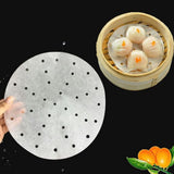 100-Pack Non-Stick Fryer Paper Liners for Crispy, Flavorful Cooking and Hassle-Free Cleanup V1370-AZ4-11615