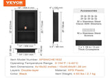 Shower Ready for Tile 40.64 x 81.28 cm, Double Shelf Organizer, Square Corners Wall-inserted V952-SLLYBK2C16YCZ39ANV0