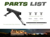2.8" to 11.4" Step Stabilizer Kit Compatible with RV Travel Trailers and Motorhomes, Easy V1192-AZ-W-0585