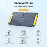 Jump 600X 600W Power Station 110W Solar Panel 10A AC/DC V178-67021