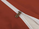 Caramel Siena Dahlia Quilt / Doona / Duvet Cover set V745-AQ082045Q3