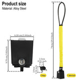 Car Steering Wheel Lock Dual Anti-Theft Protection, Lightweight & Portable, Safe & Durable, V1369-AZ3-W-12029
