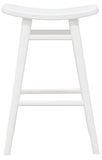 Aria Oval Solid Timber Counter Stool V199-BR068OVWH