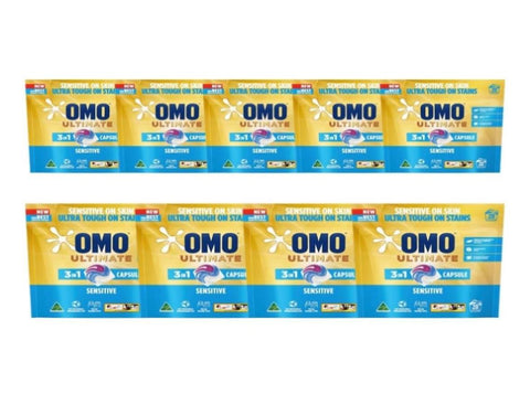 Omo Ultimate 3in1 Sensitive 252 Laundry Capsules OMO-62740231X9_NZ